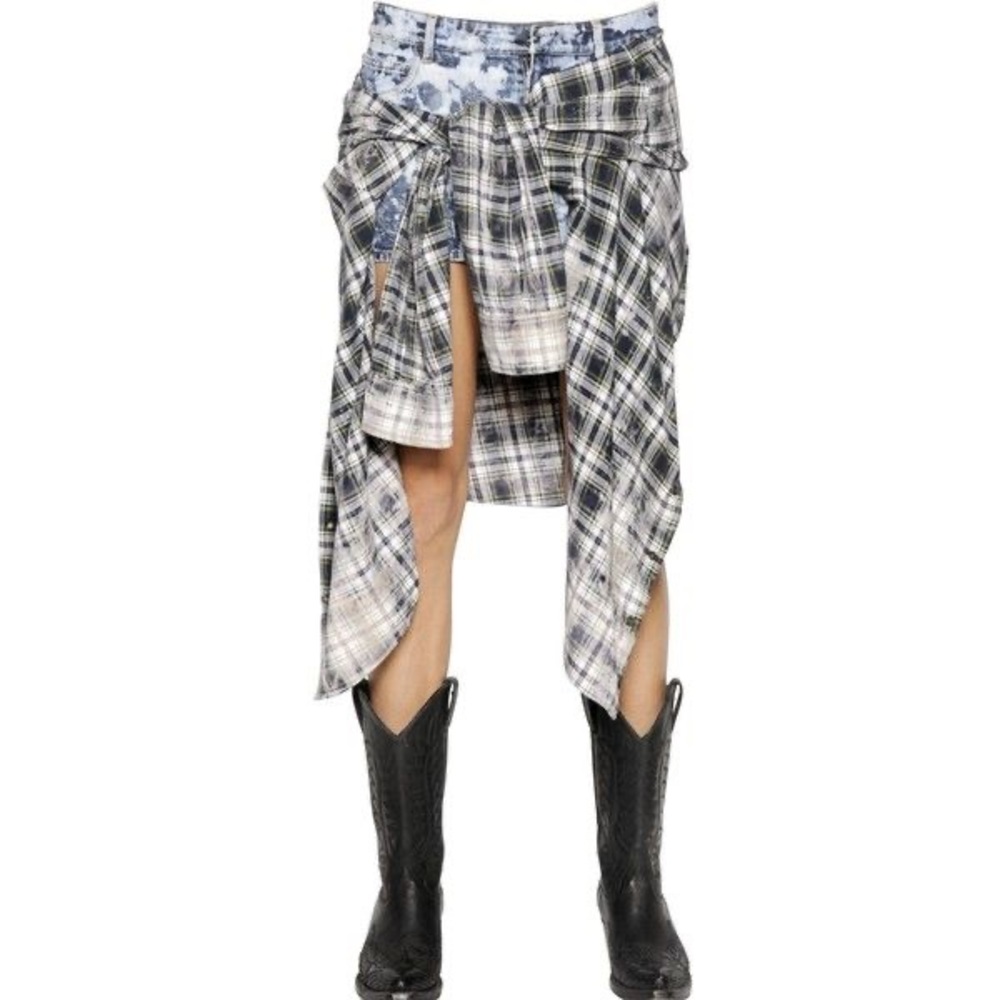 Faith Connexion(seen on Taylor Swift) Nirvana grunge western skirt